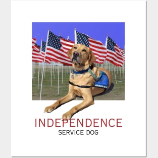 INDEPENDENCE Service Dog Posters and Art